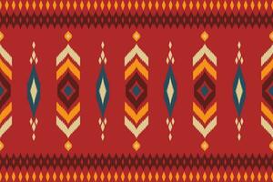 ethnic geometric seamless pattern. Geometric ethnic pattern can be used in fabric design for clothes, decorative paper, wrapping, textile, embroidery, illustration, vector, carpet vector