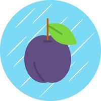 Plum Vector Icon Design