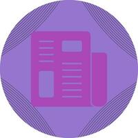 Newspaper Vector Icon