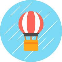 Hot Air Balloon  Vector Icon Design