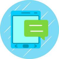 Chat  Vector Icon Design