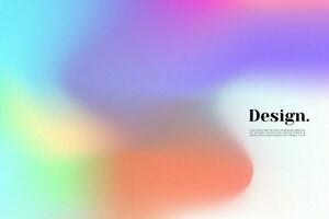 Abstract background in gradient colors. Colorful grain banner vector illustration.