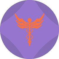 Caduceus Vector Icon