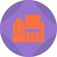 Fax Machine Vector Icon