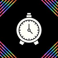 icono de vector de reloj de alarma