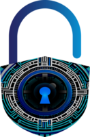 Modern Technology Cybersecurity Icon Pack png