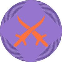 Sword Fighting Vector Icon