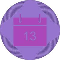 Marked Date Vector Icon