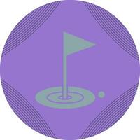 icono de vector de golf