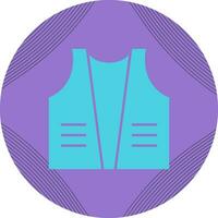 icono de vector de chaqueta de construcción