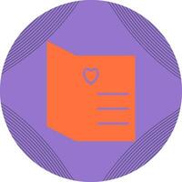 Open Card Vector Icon