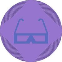 3D glasses Vector Icon