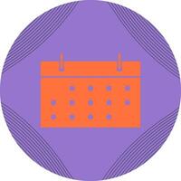 icono de vector de calendario