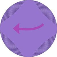 Arrow Pointing Left Vector Icon