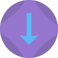 Down Vector Icon