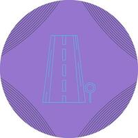 icono de vector de carretera