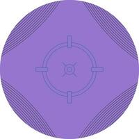 Target Location Vector Icon