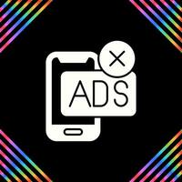 AD Block Vector Icon