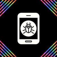 Mobile Virus Vector Icon