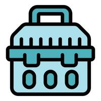 Wrench toolbox icon vector flat
