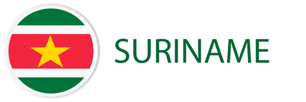 Suriname flag in web button, button icons. png