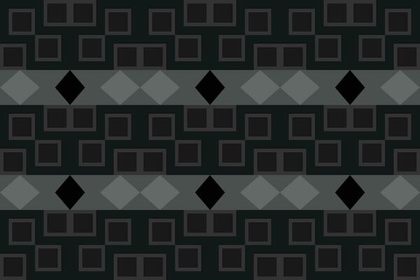 Black and white vector pattern for textiles or other uses