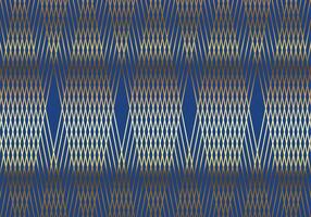 Vector illustration with blue background with golden lines