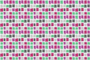Colorful vector pattern for textiles or other uses in modern colors