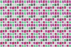 Colorful vector pattern for textiles or other uses in modern colors