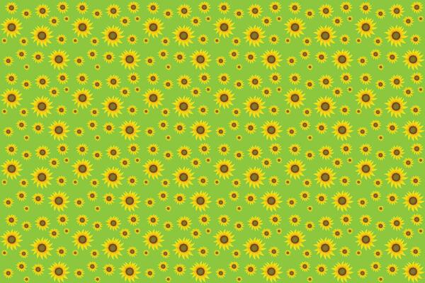 Sunflowers vector illustration pattern for textiles or other uses