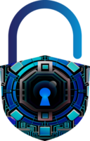 Modern Technology Cybersecurity Icon Pack png