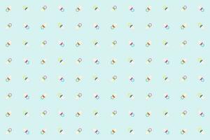 Vector pattern with illustrations of baby pacifiers for textiles or other uses