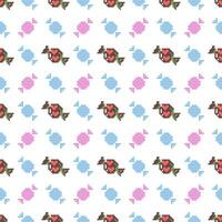Christmas  seamless pattern, Love concept. Design for wrapping paper, fabric  pattern, background, card, coupons, banner, for decorated the Merry Christmas and Happy New Year. vector