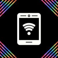 Phone With Signal Vector Icon