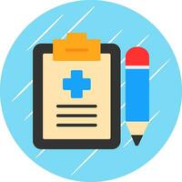 Medical Record  Vector Icon Design