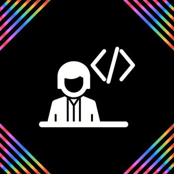 Programmer Vector Icon