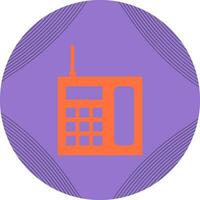 Wireless Landline Phone Vector Icon