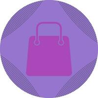 icono de vector de bolsa de compras