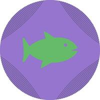 icono de vector de pescado