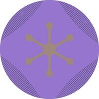 Molecular Structure Vector Icon
