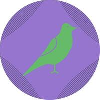 icono de vector de pájaro