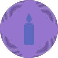 Lit Candle Vector Icon