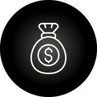 Money Bag Vector Icon