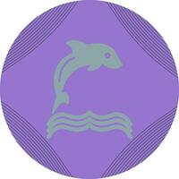 Dolphin Vector Icon