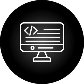 icono de vector de lenguaje de programación