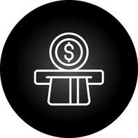 Automated Teller Machine Vector Icon