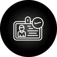 ID Verification Vector Icon