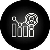 Customer Analytics Vector Icon