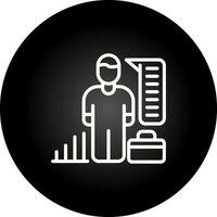HR Analytics Vector Icon