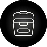 Portable water container Vector Icon